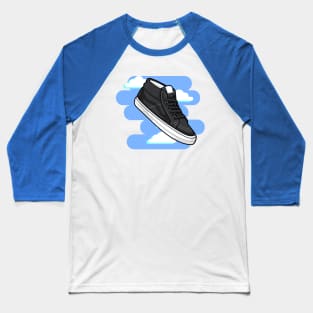 Mid Black Sneaker Baseball T-Shirt